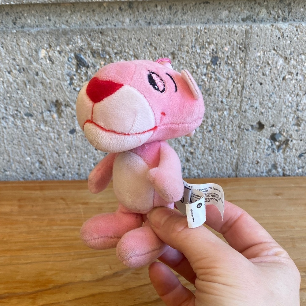 Miniso Pink Panther backpack charm Plush
